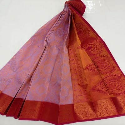 Delux Super Brocade Silk Saree