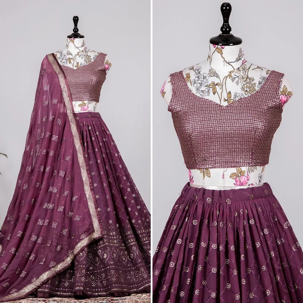 Wedding Embroidery Lehengas