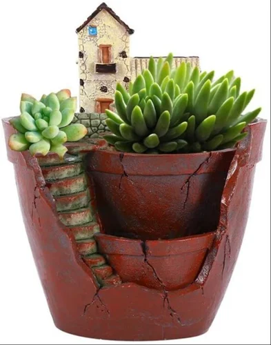 One Pot Fairy Garden Planter